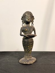 Bronze Tribal Fertility Figure