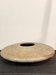 Flat Stone Vase