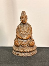 Small Wood Carved Buddha