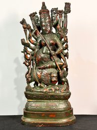 Multi Armed Hindu Goddess Durga