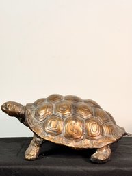 Large Brass Turtle