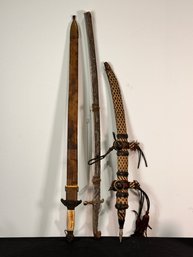 Group Of Three Swords