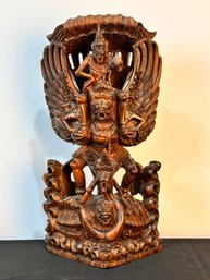 Balinese Wood Carved Vishnu