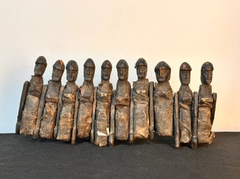 Wooden Ceremonial Figurines