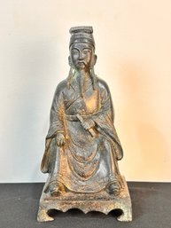 Chinese Bronze Representing Wenchang Dijun