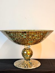 Large And Heavy Mosaic Dish