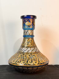 Blue And Gold Hookah