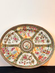 Chinese Rose Medallion Platter