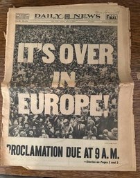 Group Of Vintage Newspapers