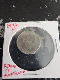 2006p Thomas Jefferson Nickel