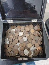 Lot Of Indian Pennies And Buffalo Nickels