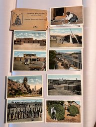 Southwest Arts & Crafts Santa Fe New Mexico Postcard Lot (qty 9)