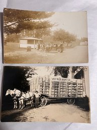 RPPC Tilton NH Camp Grounds / Williamsville VT Basket Company (qty 2)