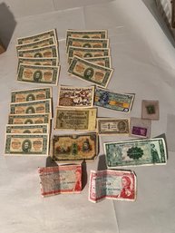Currency Lot: Mixed Paper Currency Lot (qty 23)
