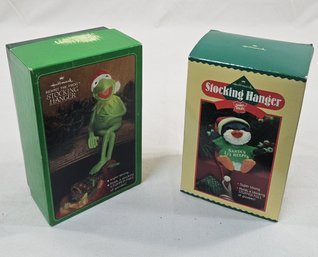 Assorted 1980 Hallmark Stocking Hangers Group
