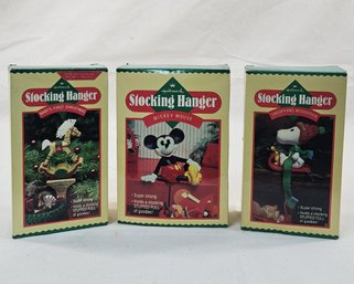 Assorted 1984 Hallmark Stocking Hangers Group