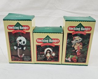 Assorted 1984 Hallmark Stocking Hangers Group