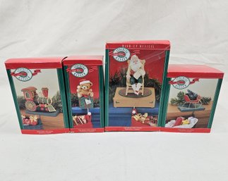 Assorted 1990 Hallmark Stocking Hangers Group