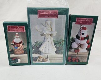 Assorted 1991 Hallmark Stocking Hangers Group