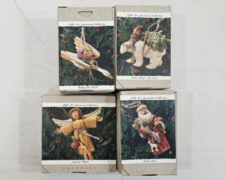 Assorted 1993 Hallmark Keepsake Showcase Folk Art Americana Collection Ornaments Group