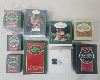 Assorted 1987-1996 Hallmark Keepsake Ornament Collector's Club Ornaments Group