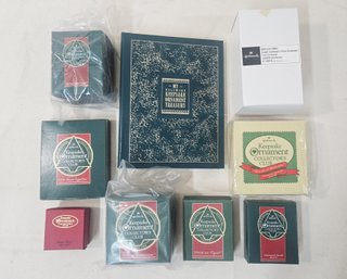 Assorted 1987-1996 Hallmark Keepsake Ornament Collector's Club Ornaments Group