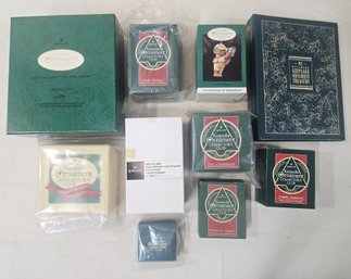 Assorted 1987-1994 Hallmark Keepsake Ornament Collector's Club Ornaments Group