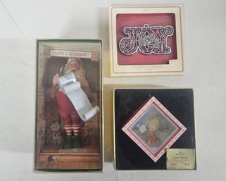 Assorted 1980 Hallmark Keepsake Ornaments Group