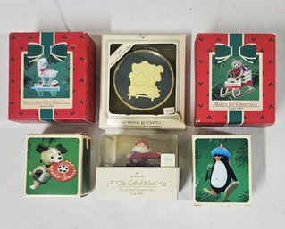 Assorted 1984 Hallmark Keepsake Ornaments Group