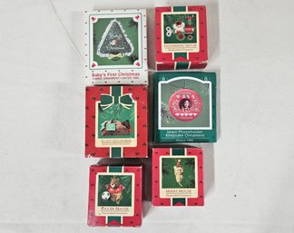 Assorted 1985 Hallmark Keepsake Ornaments Group