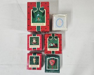 Assorted 1985 Hallmark Keepsake Ornaments Group