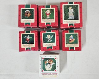 Assorted 1986 Hallmark Keepsake Ornaments Group