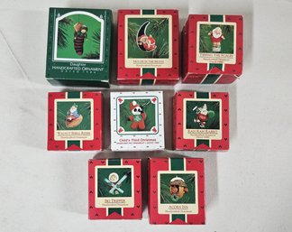 Assorted 1986 Hallmark Keepsake Ornaments Group