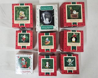 Assorted 1986 Hallmark Keepsake Ornaments Group