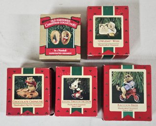 Assorted 1987 Hallmark Keepsake Ornaments Group