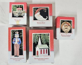 Assorted 1988 Hallmark Keepsake Ornaments Group