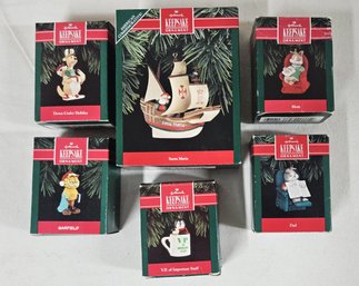 Assorted 1992 Hallmark Keepsake Ornaments Group