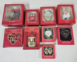 Assorted 1985-1988 Hallmark Keepsake Ornaments Group