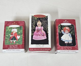 1996-2000 Hallmark Keepsake Collector's Series Madame Alexander Ornaments Group