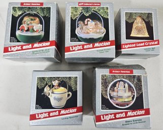 Assorted 1989 Hallmark Magic Ornaments Group