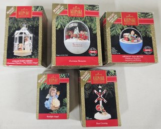 Assorted 1990 Hallmark Magic Ornaments Group
