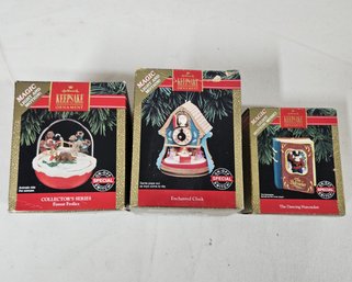 Assorted 1992 Hallmark Magic Ornaments Group