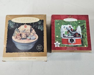 Assorted 2000 Hallmark Magic Ornaments Group
