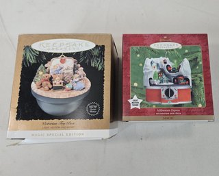 Assorted 2000 Hallmark Magic Ornaments Group