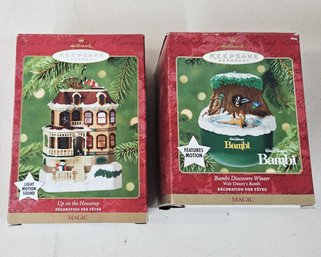 Assorted 2001 Hallmark Magic Ornaments Group