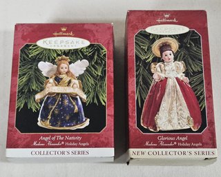 1998-1999 Hallmark Keepsake Collector's Series Madame Alexander Holiday Angels Ornaments Group