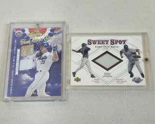 Assorted 2001 Game-Used Bases Relic Baseball Cards Group