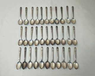 Assorted Vintage Wm. Rogers Silverplate Commemorative Presidential Spoons Group