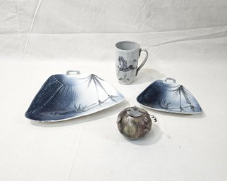 Assorted Signed Contemporary Studio Art Pottery Group