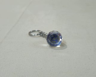 1985 Swarovski Newport Maxi Cup Sailing Regatta Crystal Ball Souvenir Keychain
